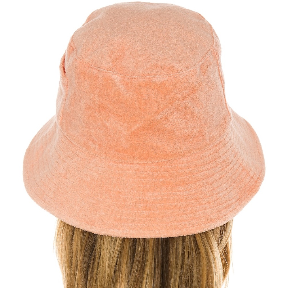Lack Of Color Peach Terry Bucket Hat Nwt - image 6